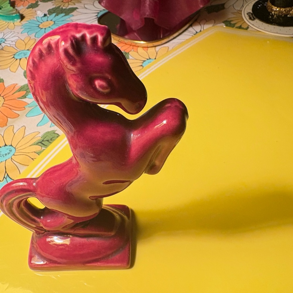 Vintage Ceramic Horse Figurine